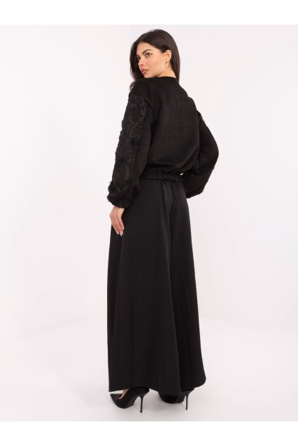 Dámske Nohavice farba Čierna kód IT-SP-19963.09P (Farba Čierna, Veľkosť ONE SIZE)