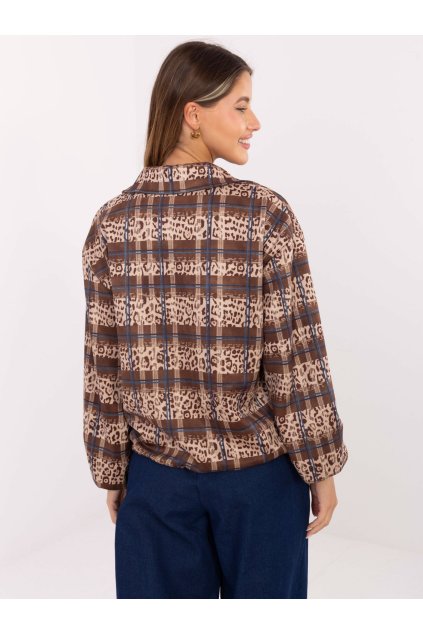 Dámska Bunda farba Béžová kód IT-KR-5773.23 (Farba Béžová, Veľkosť ONE SIZE)