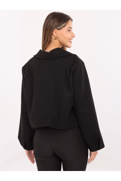 Dámska Bunda farba Čierna kód IT-KR-FL9725.08P (Farba Čierna, Veľkosť ONE SIZE)