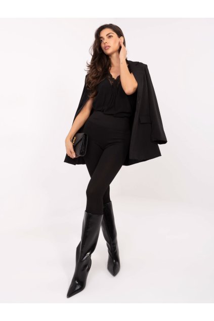 Dámske Legíny farba Čierna kód RV-LG-9873.78 (Farba Čierna, Veľkosť L)