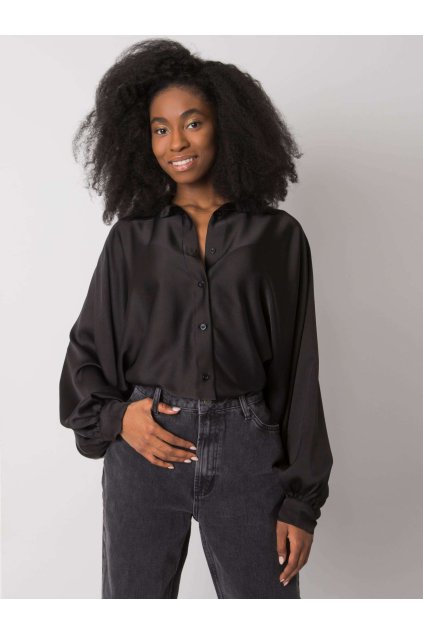 Dámske Košeľa farba Čierna kód DHJ-KS-15257.53P (Farba Biela, Veľkosť ONE SIZE)