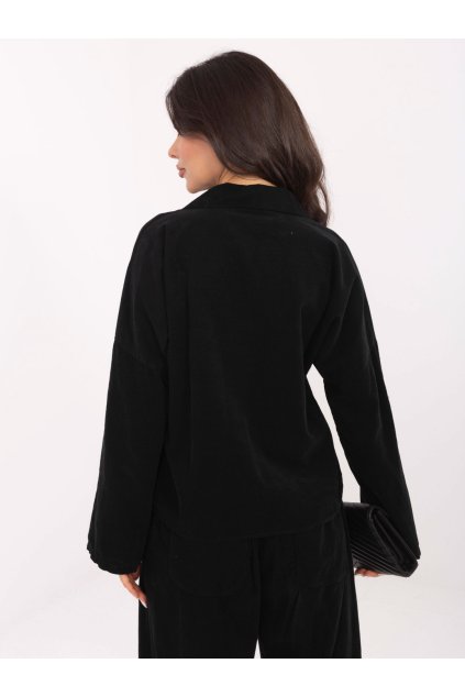 Dámske Košeľa farba Čierna kód IT-KS-22390.81 (Farba Čierna, Veľkosť ONE SIZE)