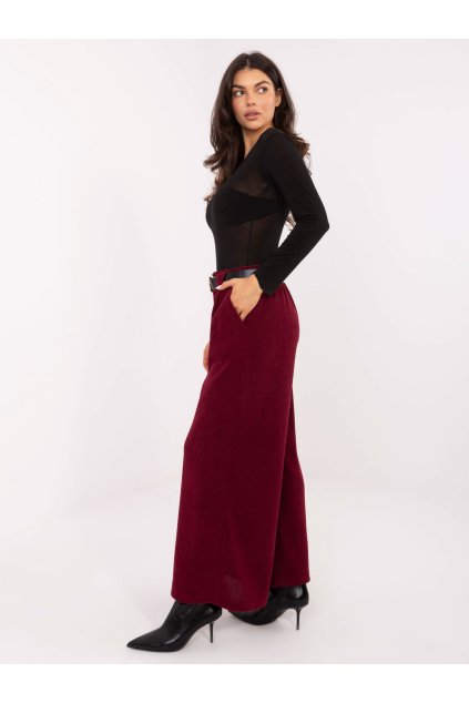 Dámske Nohavice farba Bordová kód IT-SP-FL5583.16P (Farba Bordová, Veľkosť ONE SIZE)