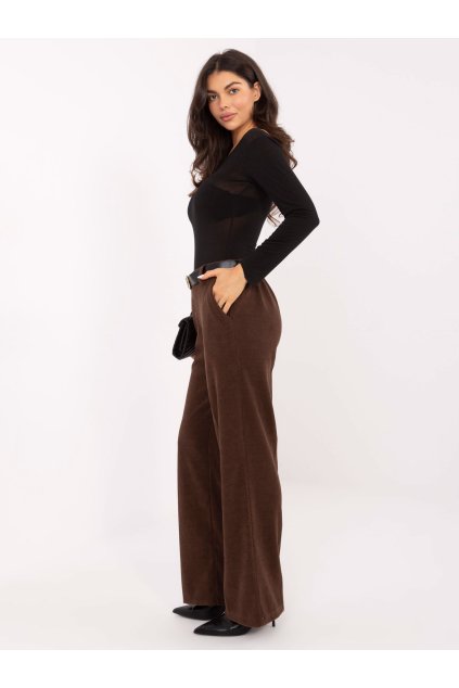 Dámske Nohavice farba Hnedá kód IT-SP-FL8252.18P (Farba Hnedá, Veľkosť ONE SIZE)