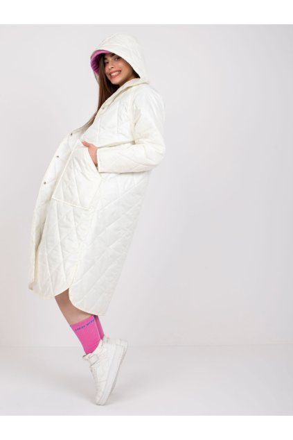 Dámska Bunda farba Okrová kód RV-KR-005.00P (Farba Okrová, Veľkosť S/M)