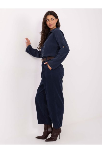 Dámske Nohavice farba Tmavo-modrá kód IT-SP-258009.83 (Farba Tmavo-modrá, Veľkosť ONE SIZE)