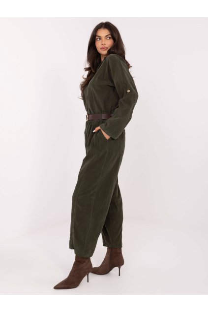 Dámske Nohavice farba Khaki kód IT-SP-258009.83 (Farba Khaki, Veľkosť ONE SIZE)