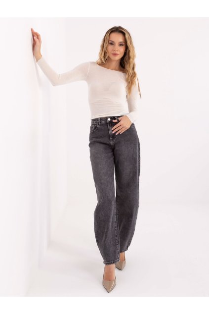 Dámska blúzka s dlhým rukávom okrová IT-BZ-21817.07P (Farba Okrová, Veľkosť ONE SIZE)