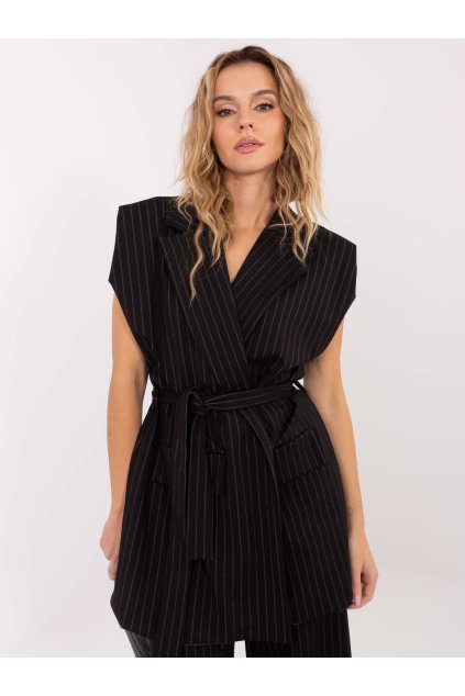 Dámska vesta farba čierna Fact - naj IT-KZ-FL9790.66 (Farba Čierna, Veľkosť S/M)