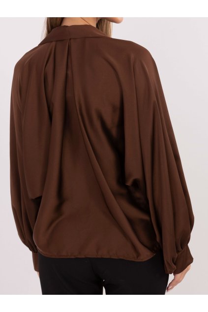 Dámske Košeľa farba Hnedá kód DHJ-KS-15257.53P (Farba Hnedá, Veľkosť ONE SIZE)