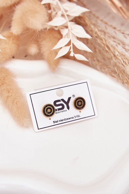 Náušnice kroužky ze nerezové oceli / KOL.40654 (Veľkosť Uni)