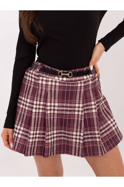 Dámske Šortky farba Bordová kód IT-SN-18932-1.79 (Farba Bordová, Veľkosť ONE SIZE)