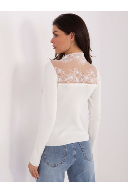 Dámsky sveter farba Okrová kód PM-SW-YIS1078.81 (Farba Okrová, Veľkosť ONE SIZE)