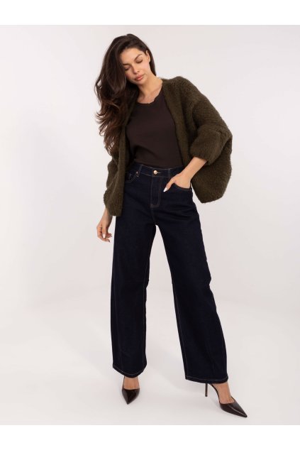 Dámsky sveter farba Khaki kód IT-SW-7705.02 (Farba Khaki, Veľkosť ONE SIZE)