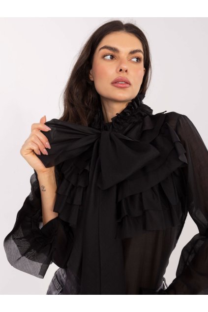 Dámske Košeľa farba Čierna kód IT-KS-28882.03 (Farba Čierna, Veľkosť ONE SIZE)