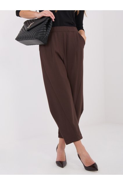 Dámske Nohavice farba Hnedá kód IT-SP-FL8557.46 (Farba Hnedá, Veľkosť ONE SIZE)