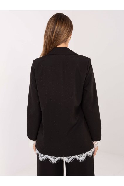 Dámske sako farba Čierna kód IT-MA-FL9916-2.12P (Farba Čierna, Veľkosť ONE SIZE)