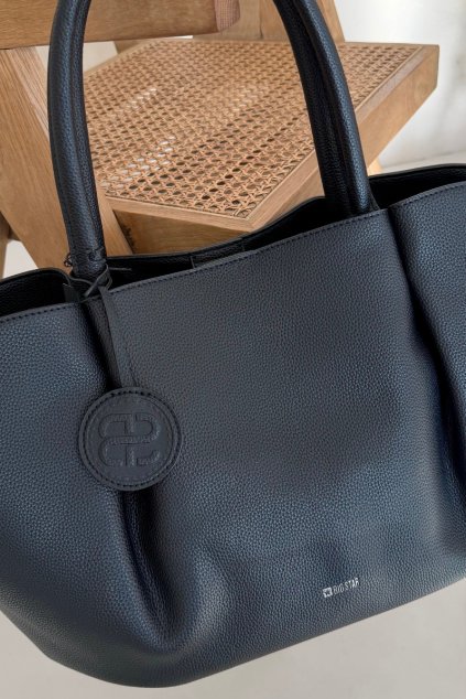 Velká dámská taška shopper big star ss574005 čierne / (Veľkosť Uni)