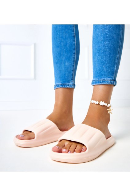 Ružové bazénové šľapky Tabor - GM (Veľkosť 38-39)