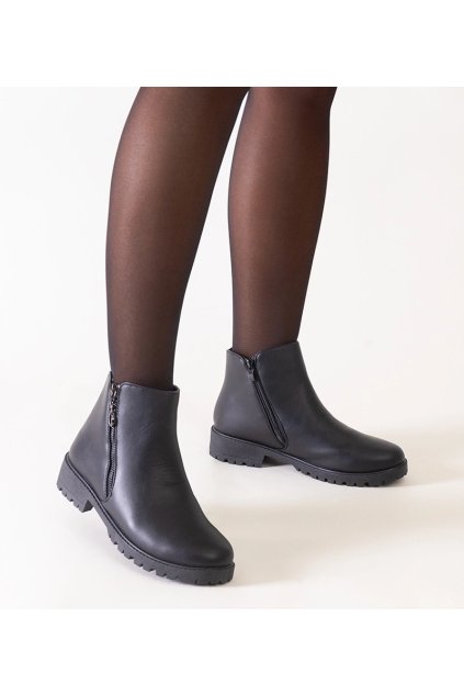 Dámske topánky tenisky čierne kód BL24004 - GM BL24004 BLACK PU 38 - GM (Veľkosť 39)