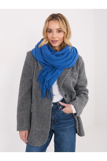 Dámsky šál farba tmavo-modrá Fact - naj AT-SZ-23185.90P (Farba Tmavo-modrá, Veľkosť ONE SIZE)