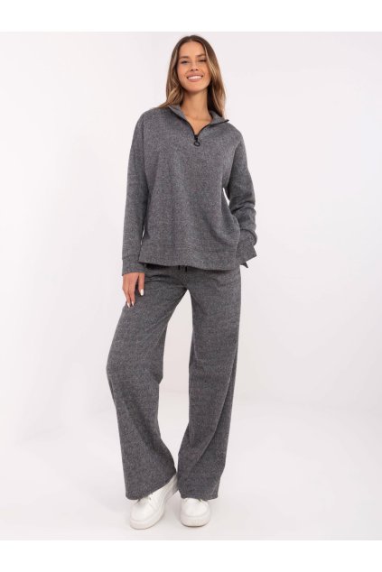 Dámske Dámske farba Tmavo-sivá kód LK-KMPL-509555.69 (Farba Tmavo-sivá, Veľkosť S/M)