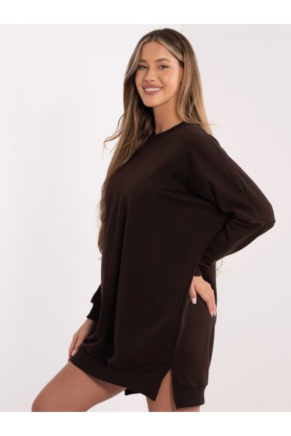 Dámske tmavo-hnede basic kód produktu 15- TemU - 1-RV-SK-6019.67 (Farba Tmavo-hnedá, Veľkosť ONE SIZE)