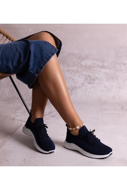 Dámske topánky tenisky modré kód 7890-178 - GM 7890-178 NAVY 38 - GM (Veľkosť 38)