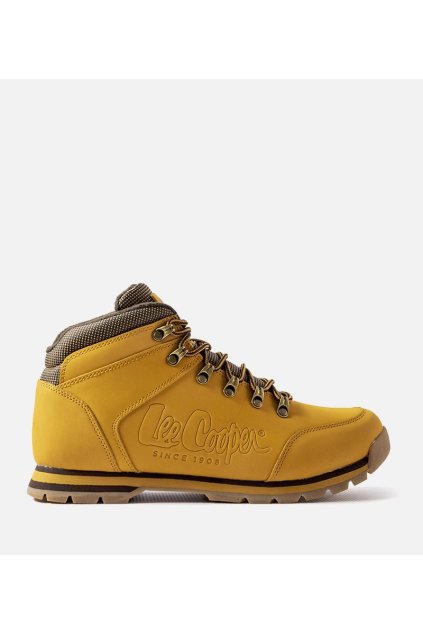 Pánske topánky trekkingové žlté kód LCJ-21-01-0706M - GM 5904292100965 - GM (Veľkosť 45)