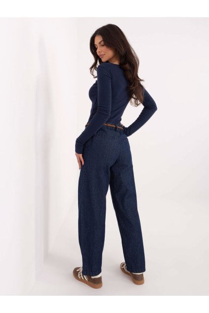 Dámske Nohavice farba Granatovo-modrá kód D80038BB62630D311 (Farba Granatovo-modrá, Veľkosť L)