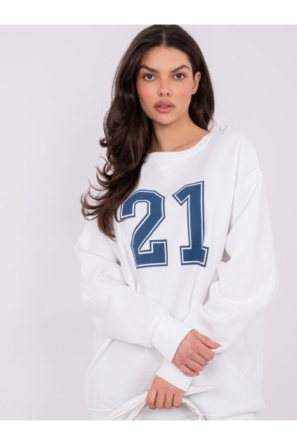 Dámska okrová športová mikina bez kapucne WT-BL-A1063.64 (Farba Okrová, Veľkosť ONE SIZE)