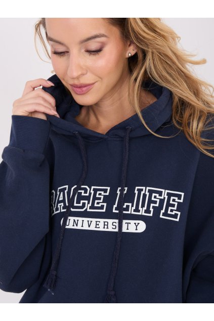 Dámska granatovo-modrá športová mikina mikina WT-BL-A1066.53 (Farba Granatovo-modrá, Veľkosť ONE SIZE)