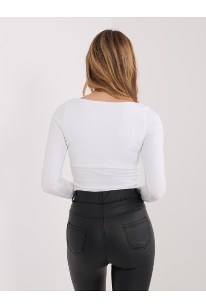 Dámska blúzka basic okrová WT-BZ-A1174.29P (Farba Okrová, Veľkosť ONE SIZE)