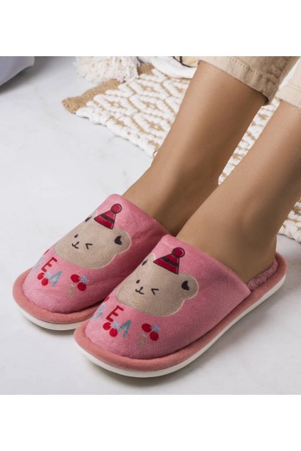 Dámske šľapky ružové kód 881 - GM 881 DEEP PINK 38 - GM (Veľkosť 38)