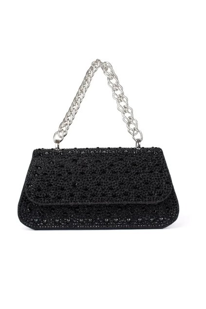 Čierne dámska kabelka Shelvt kod CCC -1- TOR-MD5168P-B (Veľkosť one size)