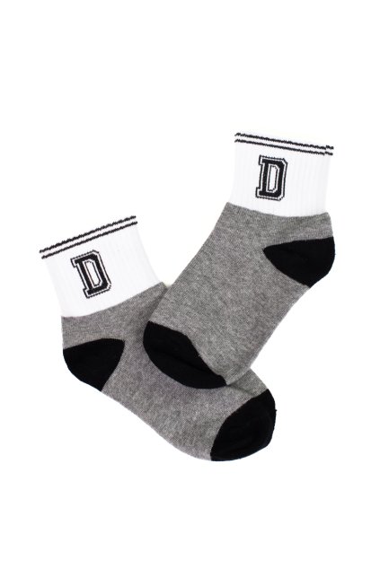 Sivé ponožky Shelvt kod CCC -1- M630G/B (Veľkosť 24-27)