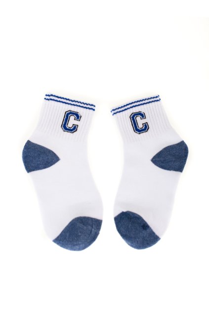 Biele ponožky Shelvt kod CCC -1- M630W/BL (Veľkosť 24-27)