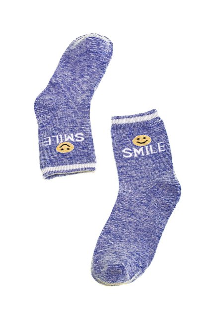 Modré ponožky Shelvt kod CCC -1- M511BL (Veľkosť 24-27)