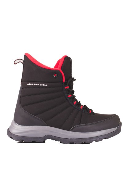 Čierne dámske snehule na nízkej podrážke Dk kod CCC -1- 1027B/R (Veľkosť 37.5)