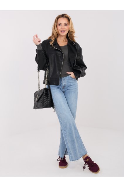 Dámska blúzka s dlhým rukávom grafitovo-sivá WT-BZ-A1009.63 (Farba Grafitovo-sivá, Veľkosť ONE SIZE)