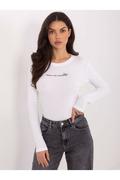 Dámska blúzka s dlhým rukávom okrová WT-BZ-A1134.13 (Farba Okrová, Veľkosť ONE SIZE)