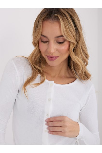 Dámska blúzka s dlhým rukávom okrová WT-BZ-A1148.82 (Farba Okrová, Veľkosť ONE SIZE)