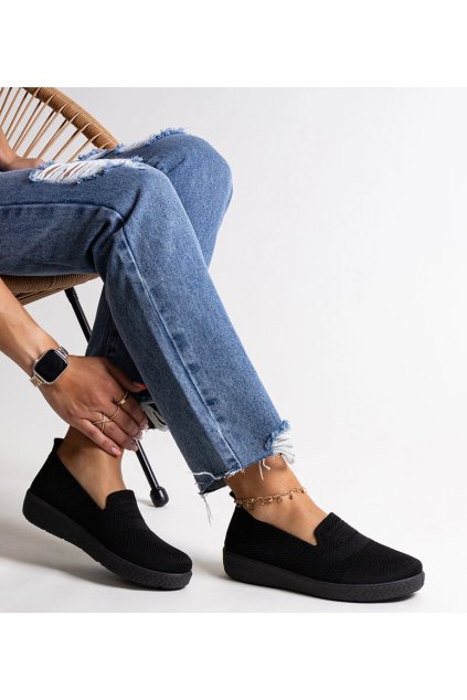 Dámske topánky tenisky čierne kód 805 - GM 805 BLACK 38 - GM (Veľkosť 38)