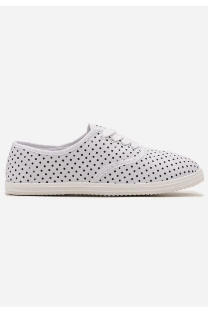 Bielo čierne dámske tenisky TA 504 Black (27)