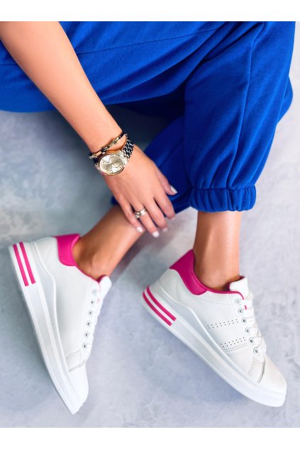 Ružové dámske tenisky, kód produktu 33707-B (Veľkosť 37)