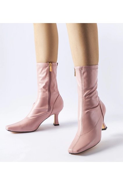Ružové dámske členkové topánky HP-314 PINK (Veľkosť 36)