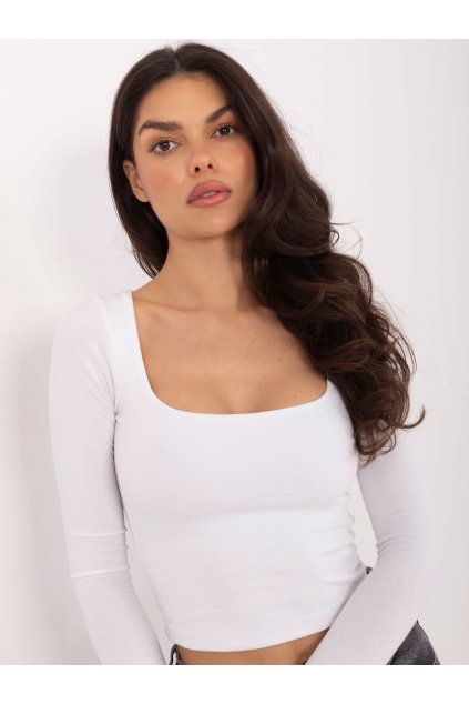 Dámska blúzka s dlhým rukávom okrová WT-BZ-A1217.74 (Farba Okrová, Veľkosť ONE SIZE)