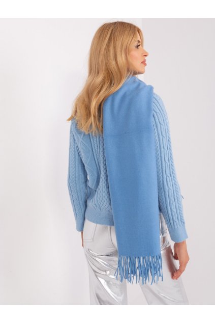 Dámsky šál farba modrá Fact - naj AT-SZ-23185.73P (Farba Modrá, Veľkosť ONE SIZE)