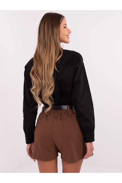 Dámske Šortky farba Hnedá kód DHJ-SD-A8757.92P (Farba Hnedá, Veľkosť ONE SIZE)