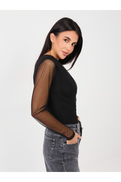 Dámske body čierna IT-BO-21601-1.89 (Farba Čierna, Veľkosť ONE SIZE)